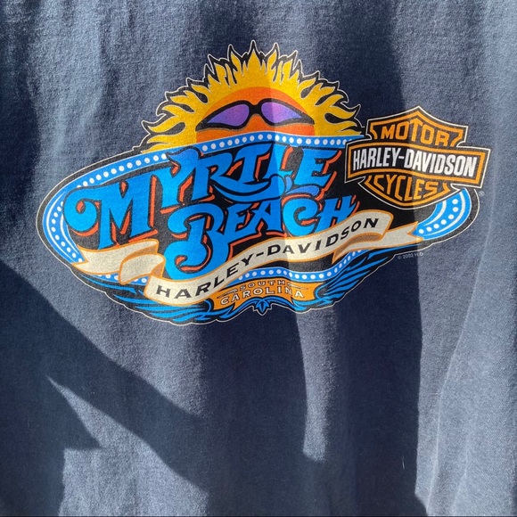 Harley-Davidson Other - Harley-Davidson Vintage Mens Myrtle Beac